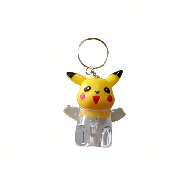 Lighting Key Chain with Small Toy