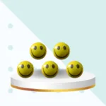 Smiley Balls Pack of 5